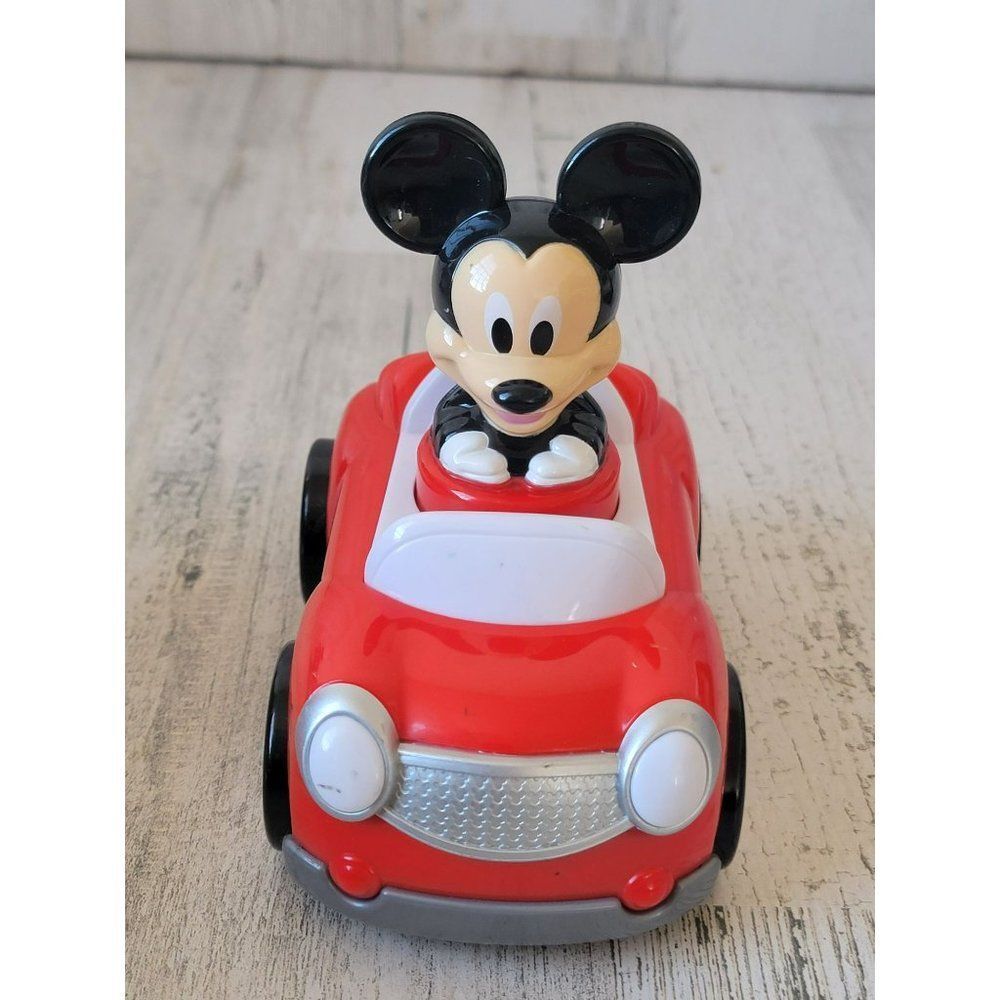 Mickey mouse red car Disney Pixar toy‎ figure